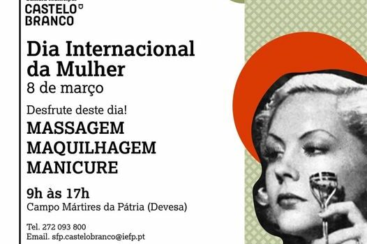 Amanhã, Dia Internacional da Mulher, Câmara Municipal de Castelo Branco oferece