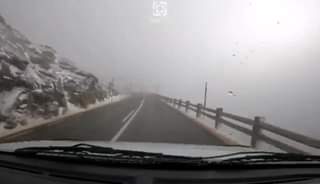 E assim foi a manhã de hoje na Serra da Estrela...