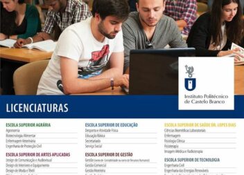 Encontra o TEU curso de ensino superior público no Politécnico de Castelo Branco