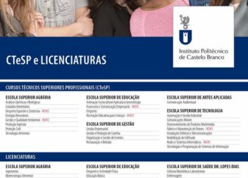 Licenciaturas e CTeSP nas 6 escolas superiores