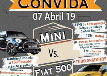 Encontro de Minis e Fiat 500