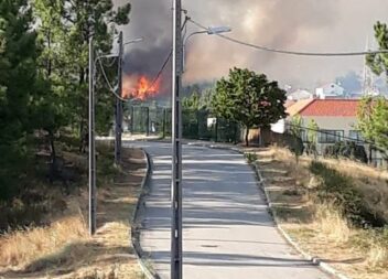 Incêndio em São Vicente da Beira