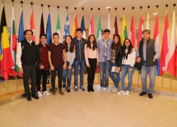 Alunos de Oleiros visitaram Parlamento Europeu