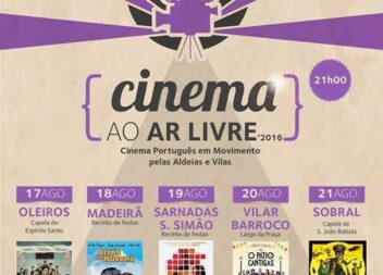 Cinema ao Ar Livre em Sarnadas de S. Simão