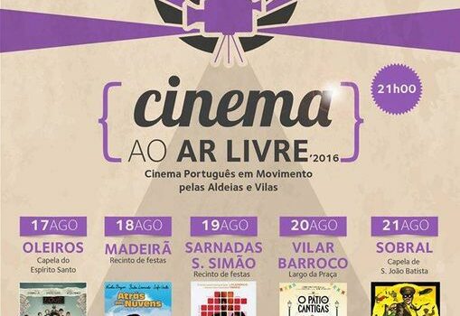 Cinema ao Ar Livre em Sarnadas de S. Simão