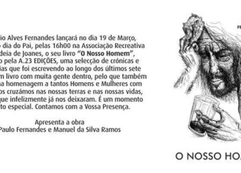 Lançamento do  livro - O Nosso Homem