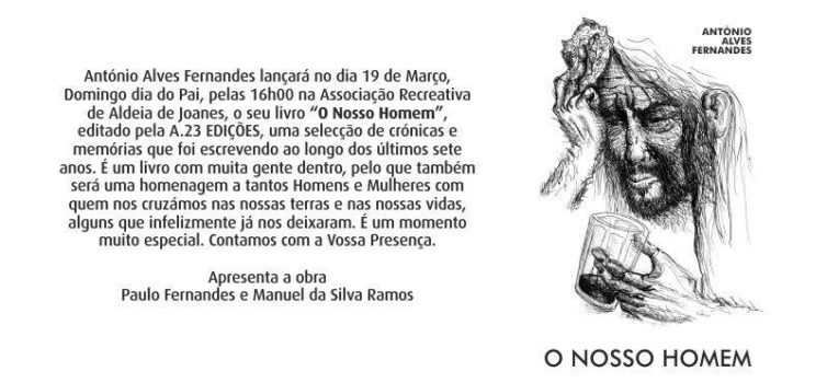 Lançamento do  livro - O Nosso Homem