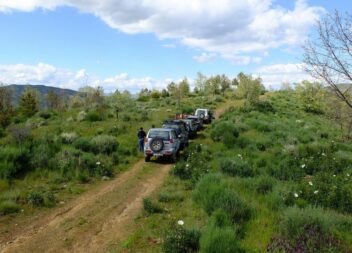 TTransGeopark por degraus de gigante