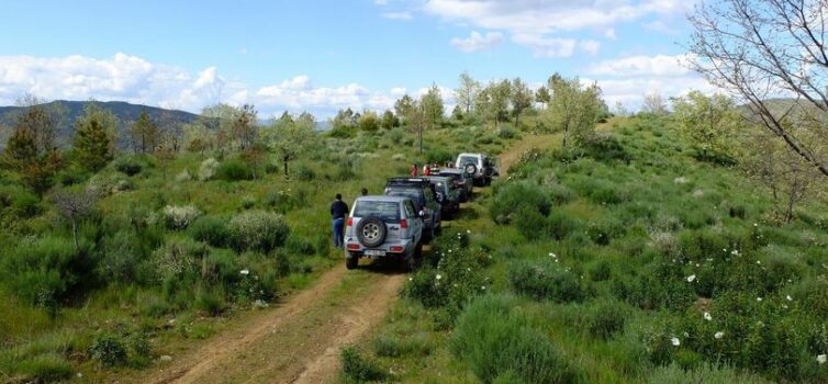 TTransGeopark por degraus de gigante