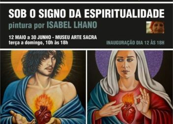 A Exposição "Sob o Signo da Espiritualidade", de Isabel Lhano, está patente no M