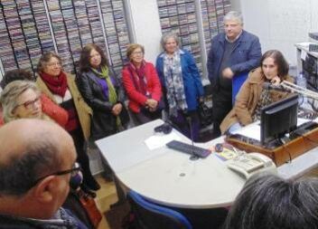 Academia Sénior visita a Rádio Condestável