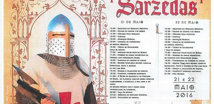 É já este fim de semana que Sarzedas entra no coração Medieval da História e atr