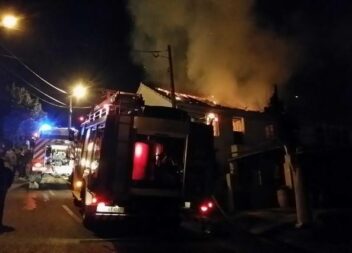 Um incêndio destruiu hoje uma habitação, na Covilhã, não havendo ainda dados def