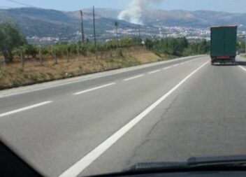 Incêndio às portas da Covilhã