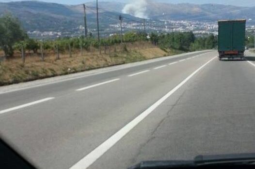 Incêndio às portas da Covilhã