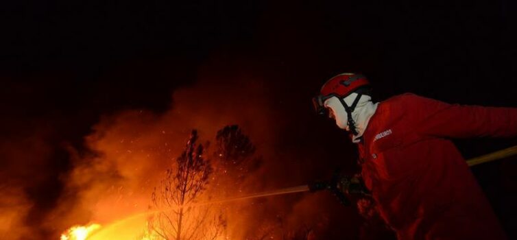 Incêndio em S. Vicente da Beira