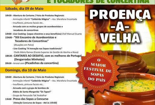 Proença-a-Velha é palco do maior Festival das Sopas