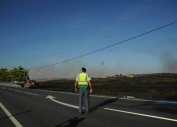 Quatro incêndios no distrito... todos dominados