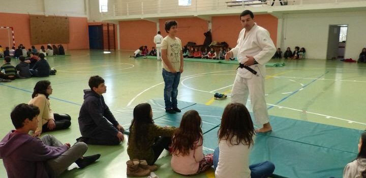 Vila de Rei recebeu demonstração de Judo