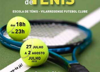 Vilarregense FC organiza 2º Torneio de Ténis