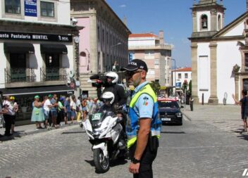 PSP assegura 85ª Volta a Portugal em Bicicleta – 3ª Etapa - Crato - Covilhã (Tor