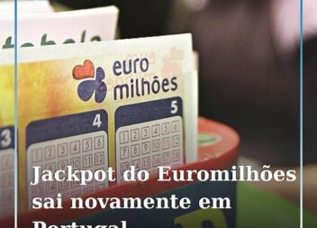 Primeiro prémio do Euromilhões repartido por dois apostadores