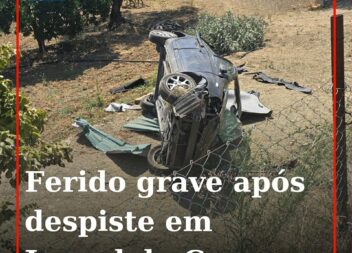 Despiste em Juncal do Campo origina ferido grave