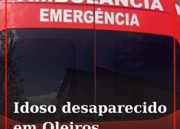 Um homem de 92 anos foi dado como desaparecido esta manhã de segunda-feira, em S