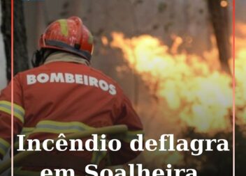 Dois meios aéreos dominam incêndio