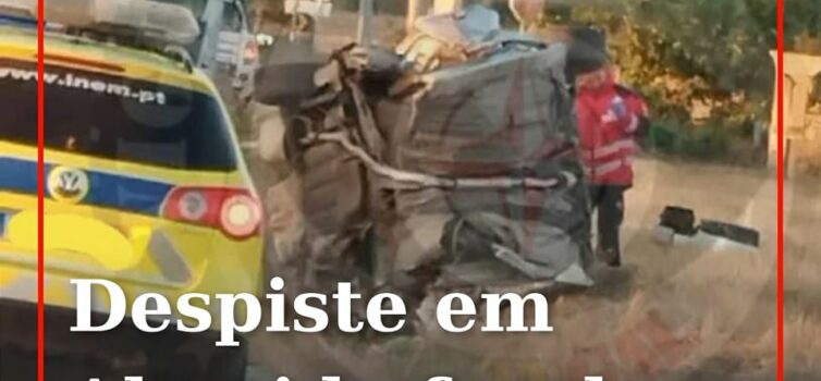 Duas pessoas morreram e uma outra sofreu ferimentos graves na sequência do despi