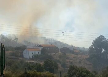 Incêndio em Louriçal do Campo