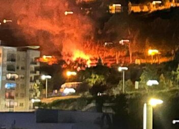 Incêndio na Covilhã assustou mas está dominado