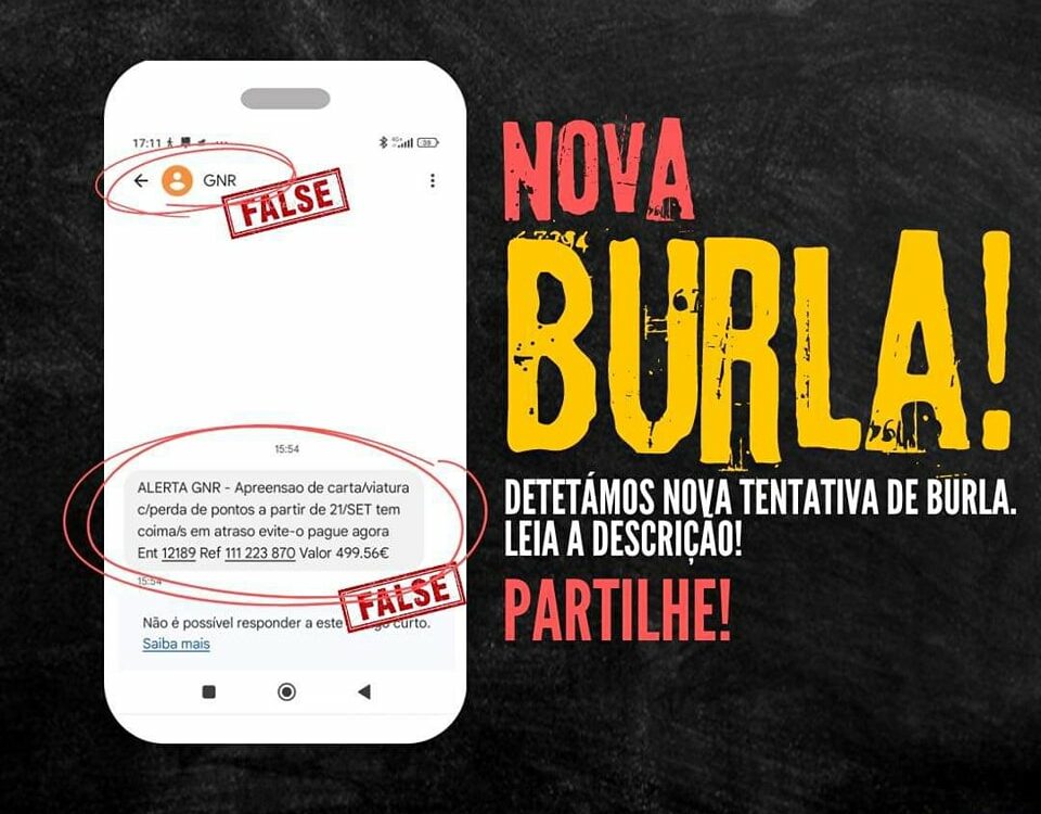 Nova burla usa nome da GNR