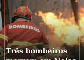 Três bombeiros perdem a vida após acidente