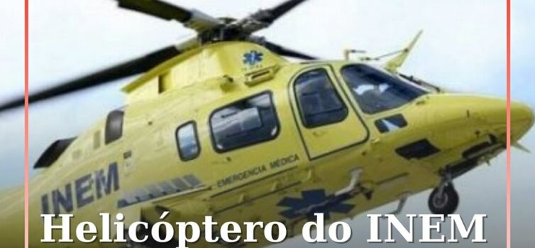 Um helicóptero do INEM aterrou de emergência esta segunda-feira na zona de Mondi