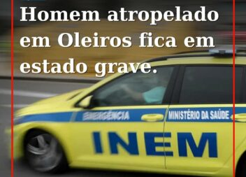 Atropelamento em Oleiros faz um ferido grave