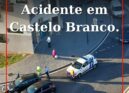 Automóveis colidem em Castelo Branco