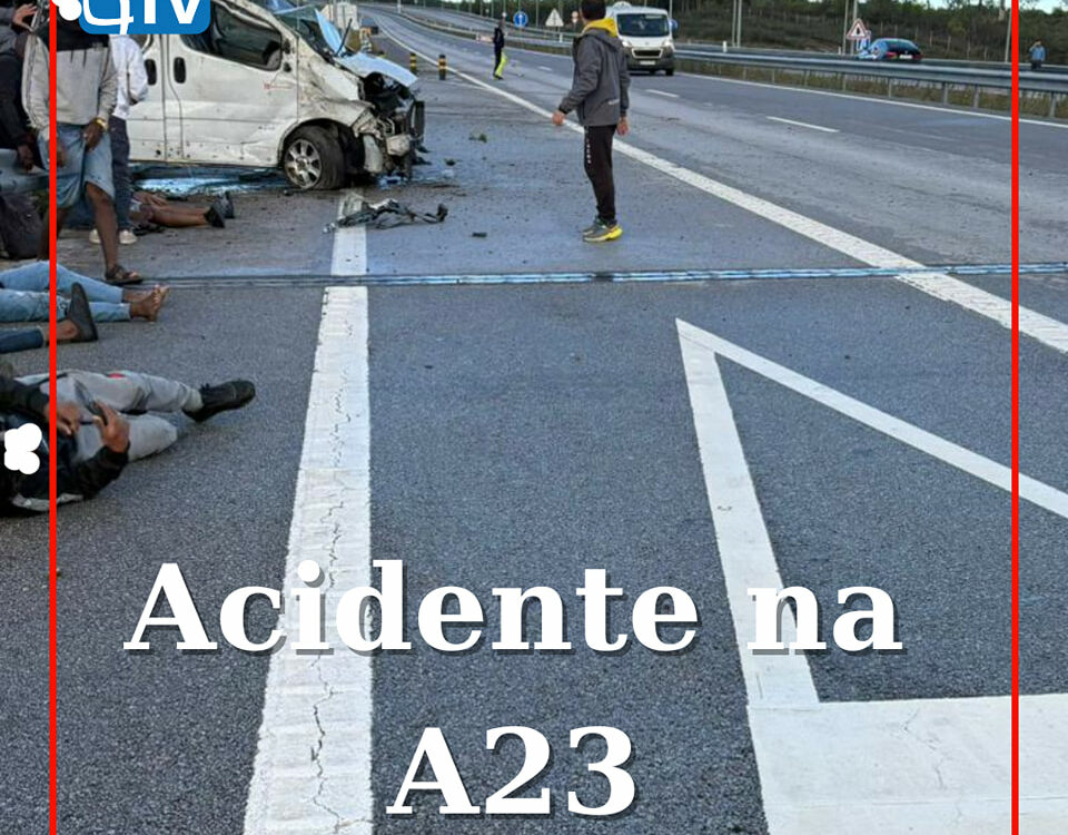 Um acidente ocorreu há momentos na A23, no concelho de Vila Velha de Ródão.