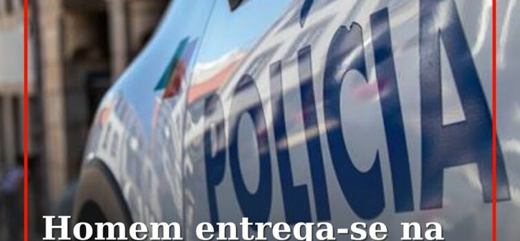 Um homem de nacionalidade estrangeira, de 34 anos de idade, entregou-se ao iníci