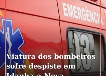 Um veículo tanque dos Bombeiros Voluntários de Idanha-a-Nova, sofreu um despiste