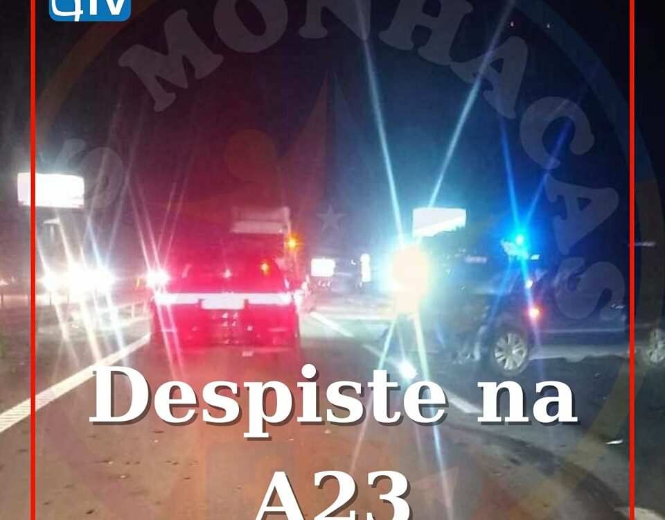 Despiste na A23 provoca um ferido assistido