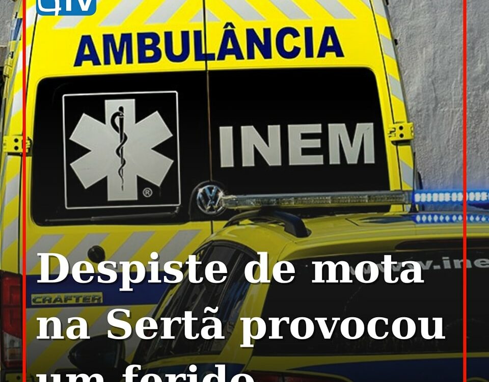 Homem ferido após despiste na EN238