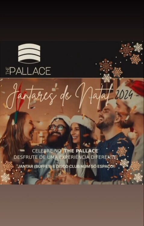 Jantares de Natal no  The PALLACE