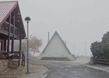 Neve já chegou às Penhas da Saúde