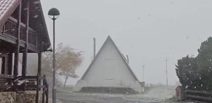 Neve já chegou às Penhas da Saúde