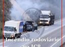 Um incêndio rodoviário numa viatura ligeira foi registado esta tarde de quinta-f