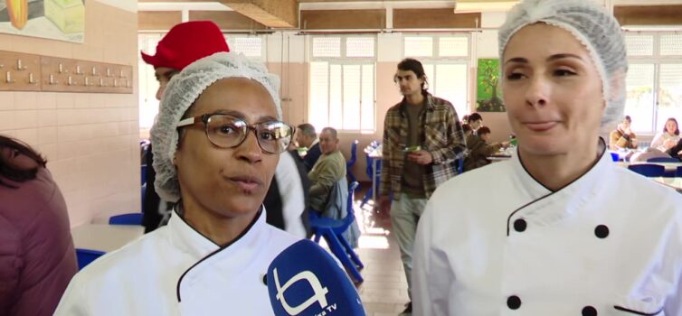 Hoje há Cantina Bio na Escola Básica e Secundária José Silvestre Ribeiro em Idan