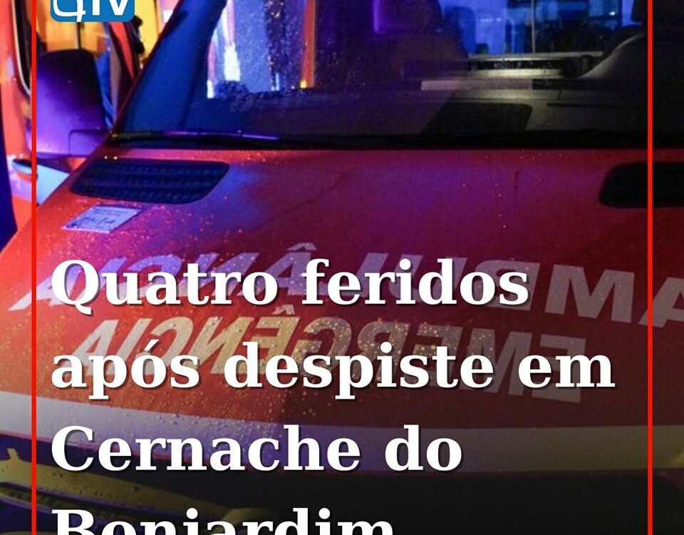 Acidente em Cernache do Bonjardim faz quatro vítimas