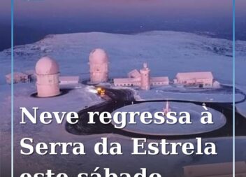 Serra da Estrela: Flocos de neve voltam a cair amanhã