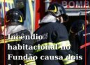 Incêndio em habitação no Fundão mobiliza bombeiros e causa dois feridos ligeiros